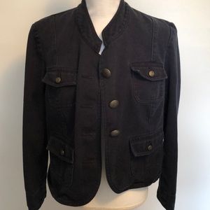 Jean jacket dark blue -- First Issue by Liz Claiborne size L